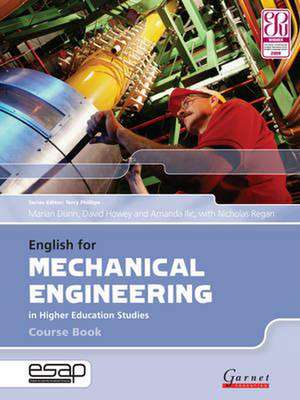 English for Mechanical Engineering Course Book + CDs de Marian et al Dunn