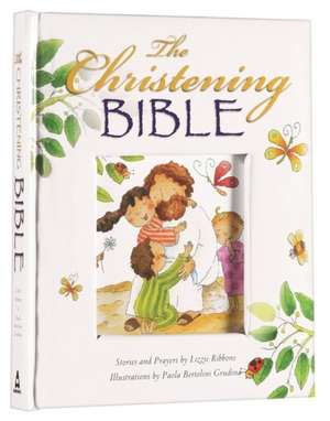 The Christening Bible (White) de Lizzie Ribbons