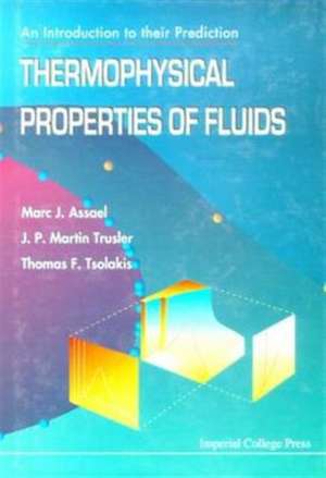 Thermophysical Properties of Fluids: An Introduction to Their Prediction de Marc J. Assael