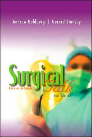 SURGICAL TALK (2ND ED) de Goldberg Andrew