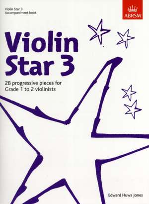 Violin Star 3, Accompaniment book de Edward Huws Jones