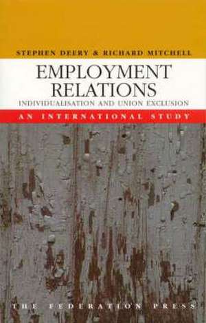 Employment Relations de Stephen Deery