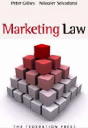 Marketing Law de Peter Gillies