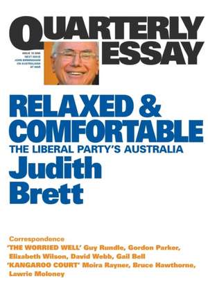 Relaxed & Comfortable QE19 de Judith Brett