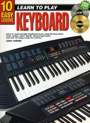 10 Easy Lessons Keyboard de Gary Turner