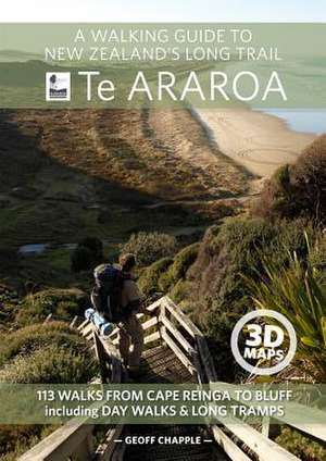 WALKING GUIDE TO NEW ZEALANDS LONG TRAIL de Geoff Chapple