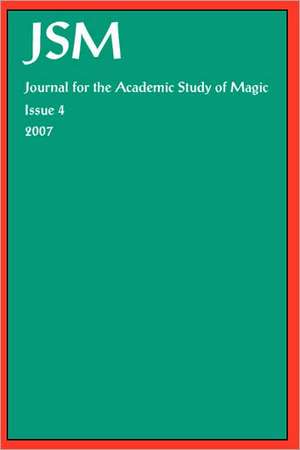 Journal for the Academic Study of Magic de D. Green