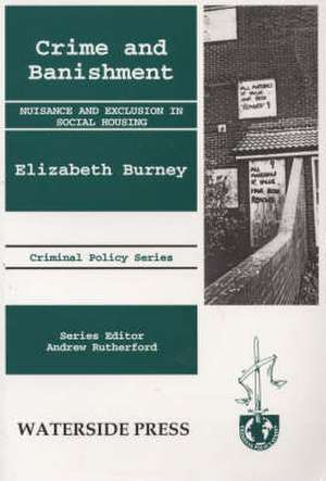 Crime and Banishment de Elizabeth Burney