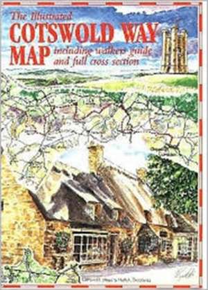 The Cotswold Way Map de Roger Ellis