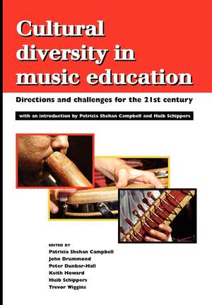 Cultural Diversity in Music Education: Directions and Challenges for the 21st Century de Patricia Shehan Campbell