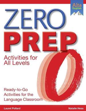 Zero Prep de Laurel Pollard