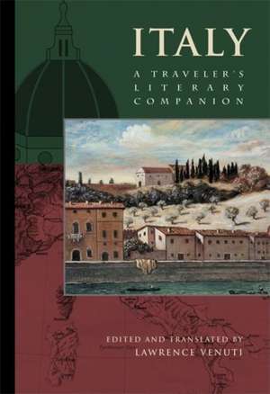 Italy: A Traveler's Literary Companion de Lawrence Venuti