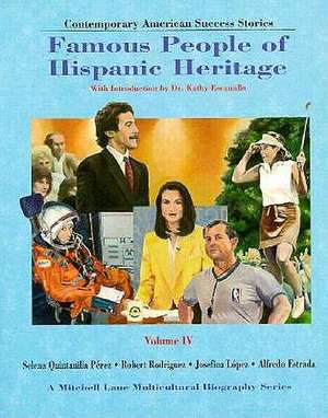 Famous People of Hispanic Heritage: Volume 4 de Barbara J. Marvis