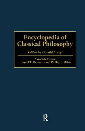 Encyclopedia of Classical Philosophy de Donald J. Zeyl