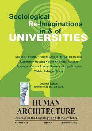 Sociological Re-Imaginations in & of Universities de Mohammad H. Tamdgidi