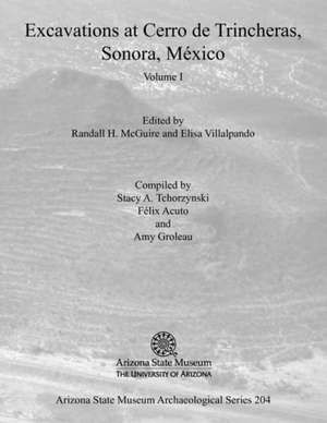 Excavations at Cerro de Trincheras, Sonora, Mexico, Volume 1 de Randall H. McGuire