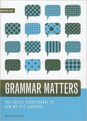 Grammar Matters de Jila Ghomeshi