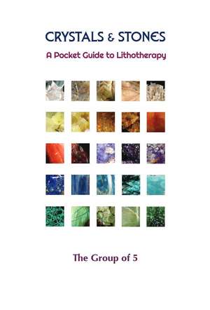 Crystals & Stones: A Pocket Guide to Lithotherapy de The Group of 5