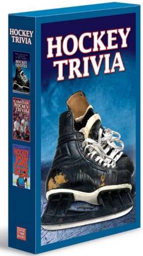 Hockey Trivia Box Set: Hockey Joke Book, Hockey Quotes, Canadian Hockey Trivia de J. Alexander Poulton