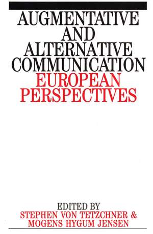 Augmentative and Alternative de von Tetzchner