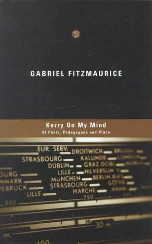 Kerry on My Mind: Of Poets, Pedagogues, and Place--Selected Prose de Gabriel Fitzmaurice