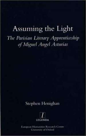 Assuming the Light de Stephen Henighan