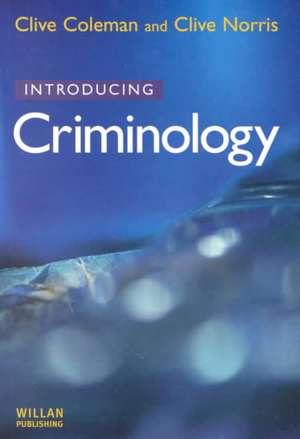 Introducing Criminology de Clive Coleman