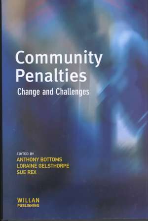 Community Penalties de Anthony Bottoms