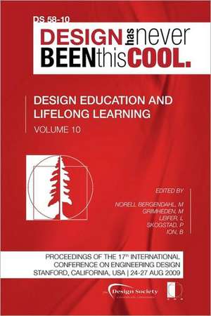 Proceedings of Iced'09, Volume 10, Design Education and Lifelong Learning: Journey to the Voids de Martin Grimheden