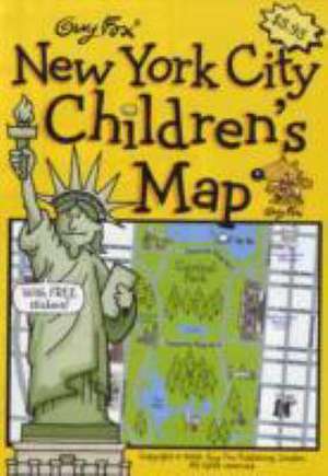 Guy Fox New York City Children's Map de Kourtney Harper