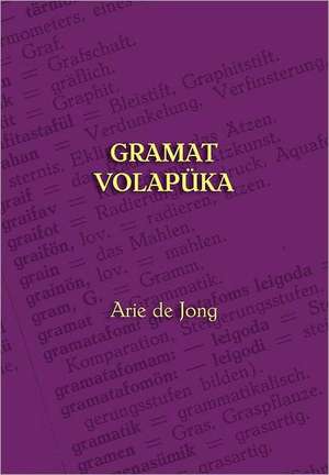 Gramat Volapuka de Arie De Jong