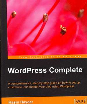 Wordpress Complete de Hasin Hayder