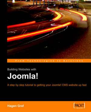 Building Websites with Joomla! de H. Graf