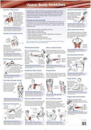 Upper Body Stretches Chart de B Walker