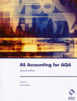 AS Accounting for AQA de David Cox