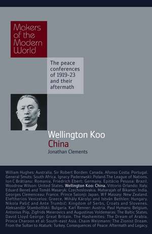 Wellington Koo: China de Jonathan Clements