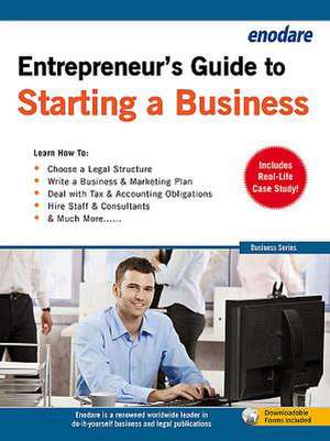 Entrepreneur's Guide to Starting a Business de Enodare