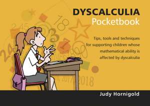 Dyscalculia Pocketbook de Judy Hornigold