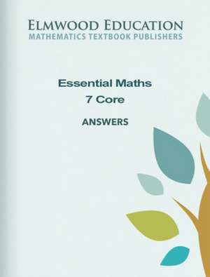 Essential Maths 7 Core Answers de David Rayner