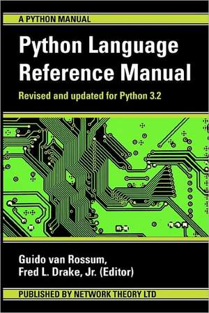 The Python Language Reference Manual de Guido Van Rossum