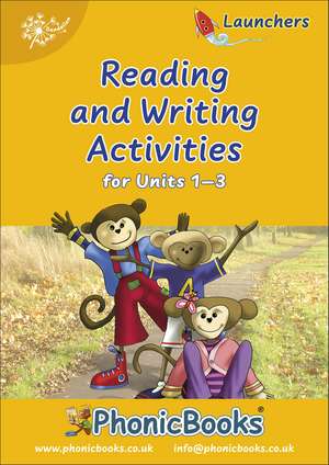 Phonic Books Dandelion Launchers Reading and Writing Activities Units 1-3 (Sounds of the alphabet): Photocopiable Activities Accompanying Dandelion Launchers Units 1-3 de Phonic Books