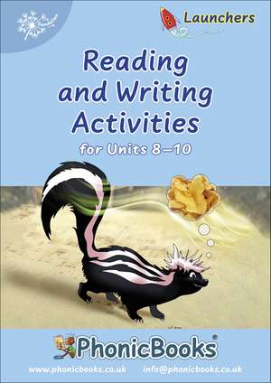 Phonic Books Dandelion Launchers Reading and Writing Activities Units 8-10 (Consonant blends and digraphs): Photocopiable Activities Accompanying Dandelion Launchers Units 8-10 de Phonic Books