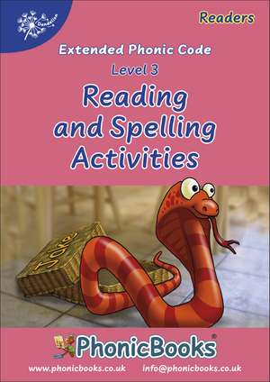 Phonic Books Dandelion Readers Reading and Spelling Activities Vowel Spellings Level 3 (Four to five vowel teams for 12 different vowel sounds ai, ee, oa, ur, ea, ow, b‘oo’t, igh, l‘oo’k, aw, oi, ar): Photocopiable Activities Accompanying Vowel Spellings Level 3 de Phonic Books