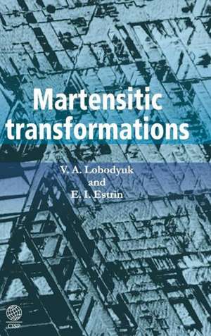 Martensitic Transformations de V A Lobodyuk