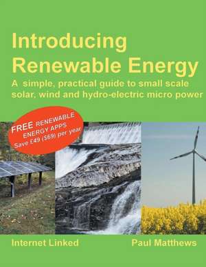 Introducing Renewable Energy de Paul Matthews