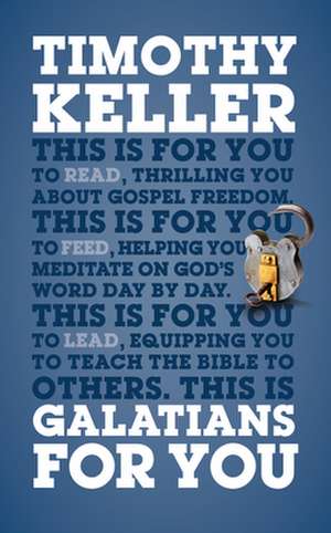 Galatians for You de Timothy Keller