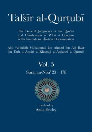 Tafsir al-Qurtubi Vol. 5 de Abu 'Abdullah Muhammad Al-Qurtubi