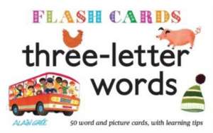 Three–Letter Words – Flash Cards de A Gre