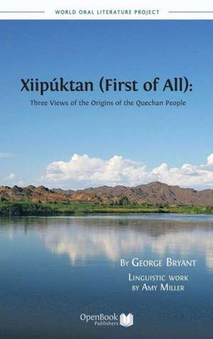 Xiipuktan (First of All) de George Bryant