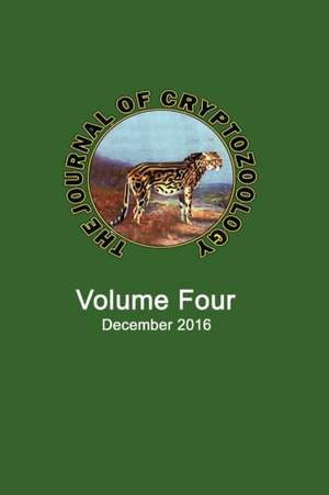 THE JOURNAL OF CRYPTOZOOLOGY de Karl Shuker